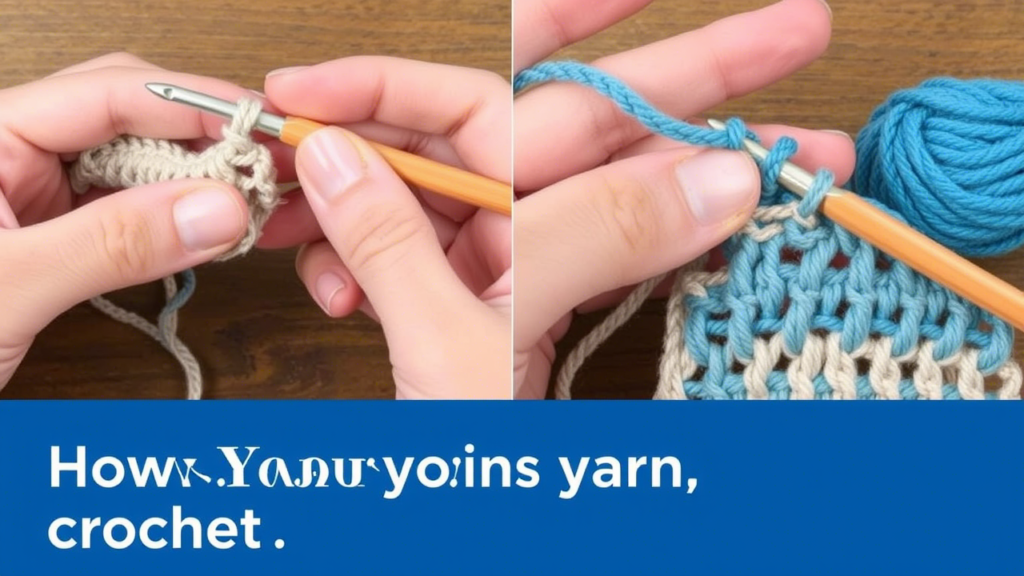 how to join yarn in crochet