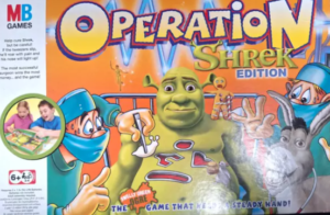 Shrek Surgery Board Game 