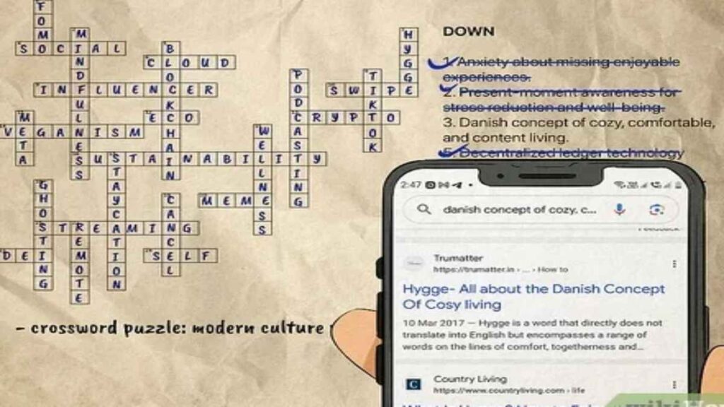 learn crossword clue